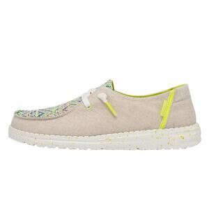 HEYDUDE WOMEN'S WENDY PLAYA FIESTA BEACH PARTY SIZE 7 | WOMEN’S LACE UP LOAFERS